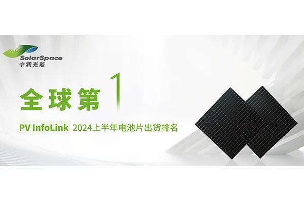 全球第一！PV InfoLink 2024上半年电池片出货排名出炉